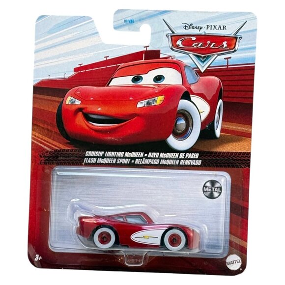 Mattel Other - Disney Pixar Cars Crusin Lightning McQueen Mattel Metal Diecast Crusing New